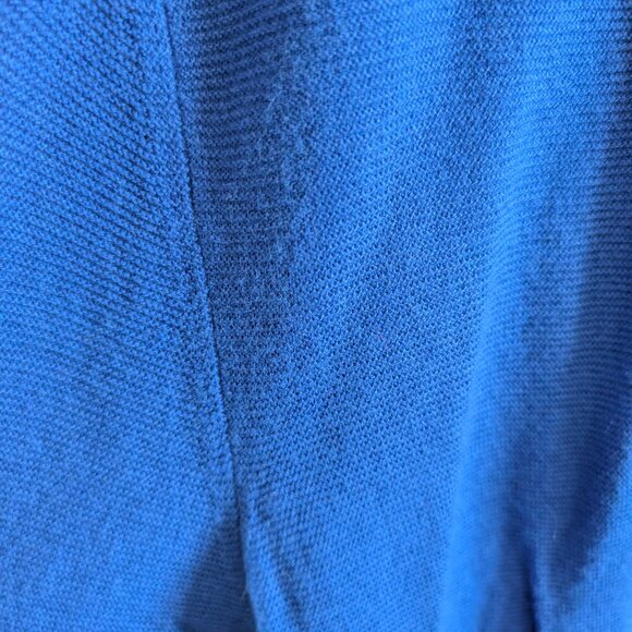 Talbots No-Close Cardigan Royal Blue Size L Classic Open Cardigan Duster - Picture 8 of 15